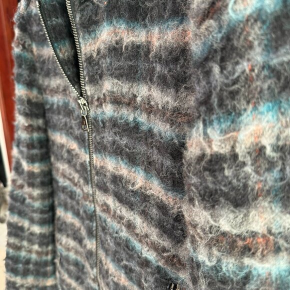 JOHN VARVATOS 'Baxter' Wool Plaid Trucker Jacket MSRP$$1298 - Picture 3 of 10